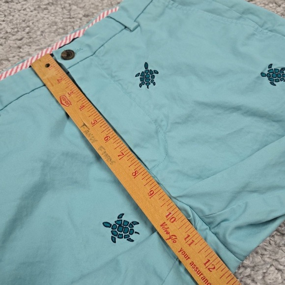 Brooks Brothers Clark Pants 34x30 (Fits 33x28.5) Blue Turtle Chino Preppy - Picture 10 of 13